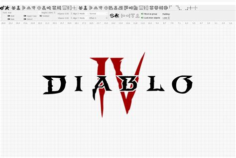 Diablo 4 Logo SVG DXF AI Digital Downlaod - Etsy