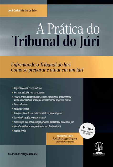 A PrÁtica No Tribunal Do JÚri 2ª EdiÇÃo Editora Imperium