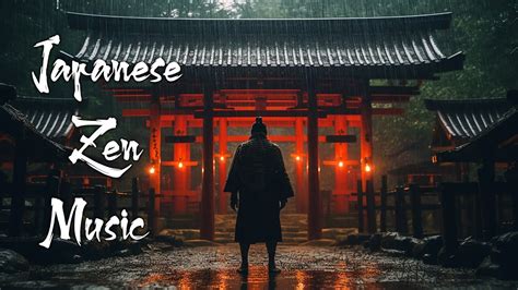 A Rainy Day At The Temple Japanese Zen Music Japanese Flute Music