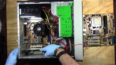 Compaq Pressario SR2034NX Motherboard Removal Replacement And Install