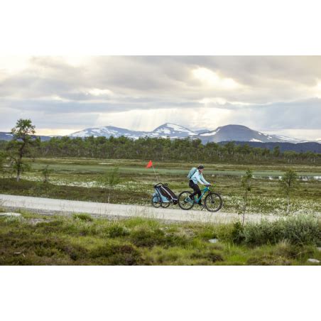 Thule Chariot Cross 1 Kinderanhänger 2023 Alaska Majolica Blue