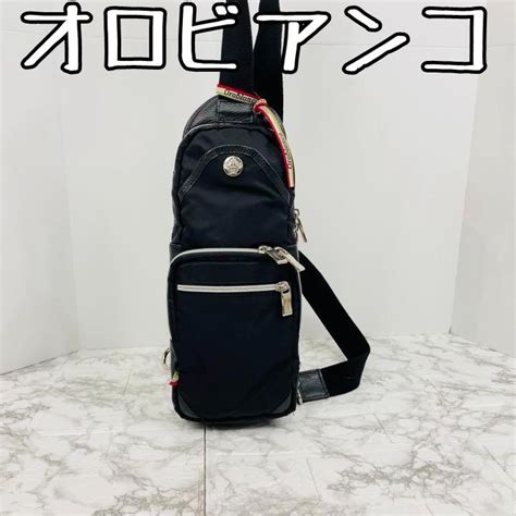 44％割引超歓迎 オロビアンコ Orobianco 新品！ボディバッグ ショルダーバッグ 黒×灰 ボディーバッグ バッグ Otaon