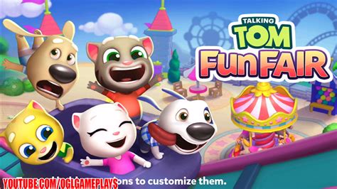 Talking Tom Fun Fair - Online Games List