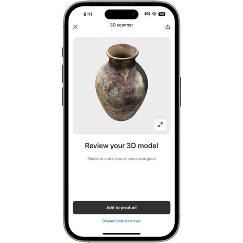 Elevate Your Product Catalog With Shopifys New 3d Scanner On Ios 2023