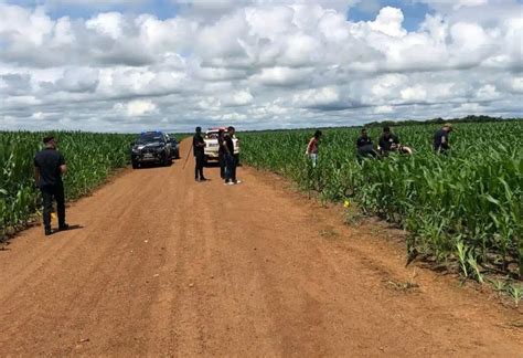 Corpo é localizado em plantação de milho em MT