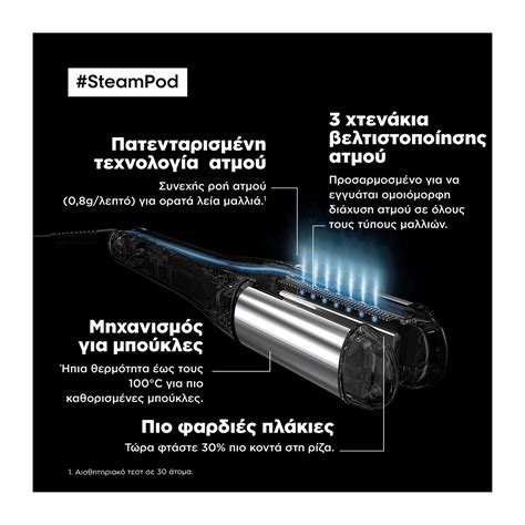 L Oreal Professionnel Steampod V4 Πρέσα Μαλλιών με Ατμό και Κεραμικές