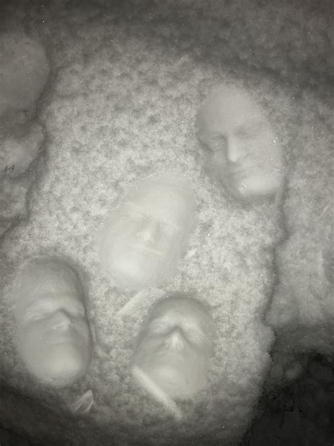 These Creepy Face Imprints Someone Left On My Car Rconfusingperspective