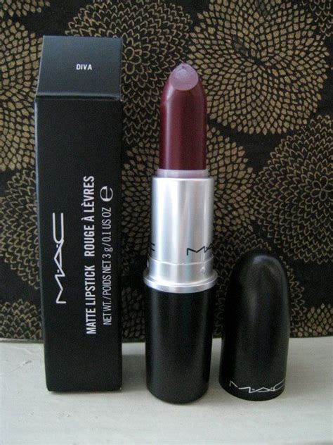 MAC, Lipstick Matte Diva 0.1 Ounce, Multi, 1 Count | Mac matte lipstick ...