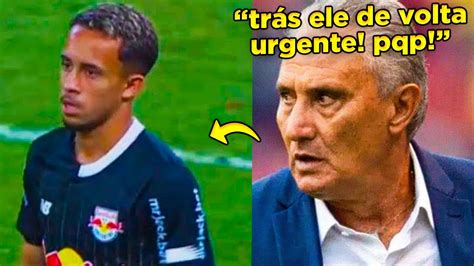 TITE JÁ ESTÁ PEDINDO O GAROTO DE VOLTA MATHEUS GONÇALVES TÁ