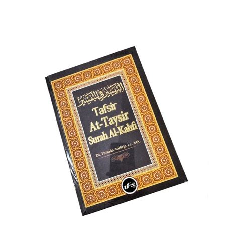 Jual Buku Tafsir At Taysir Surah Al Kahfi Shopee Indonesia