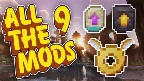 Minecraft All The Mods 9 EP 8 ATM9 Angel Ring Vibranium Template