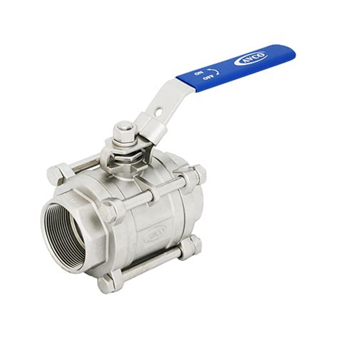 500 Series Economy 3 Piece Industrial Ball Valve Apex Industrial