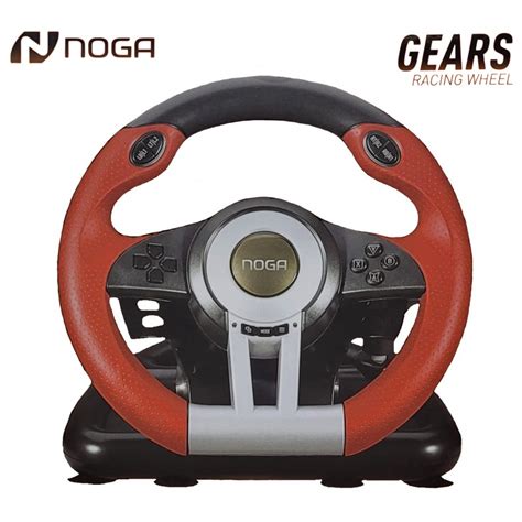 Volante Con Pedalera Noga Gears Para PC PS3 PS4 Xbox One Xbox Series X