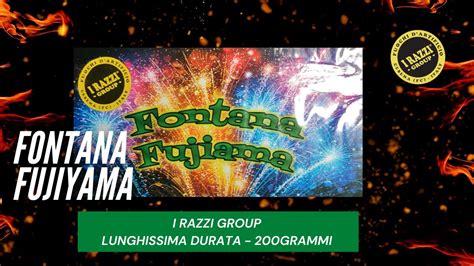 Test FONTANA FUJIYAMA Di I RAZZI GROUP SPETTACOLARE YouTube