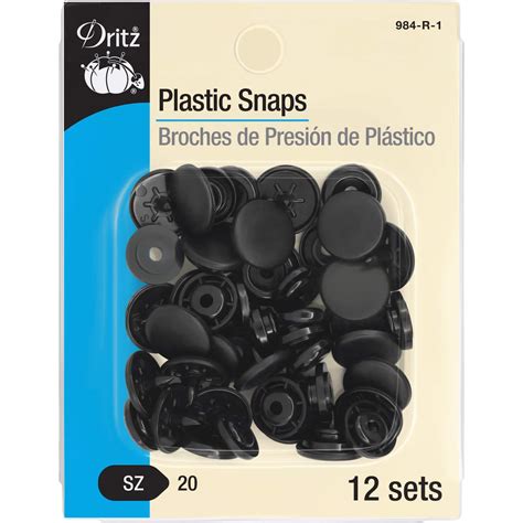 Dritz® Black Plastic Snaps Michaels