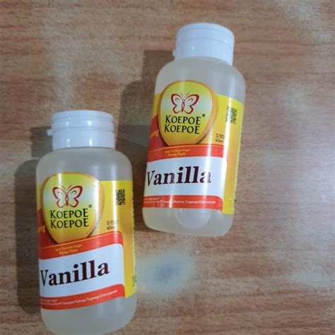 Jual Pasta Vanilla Kupu Kupu 60 ML Perasa Pasta Perisa Koepoe Kopoe