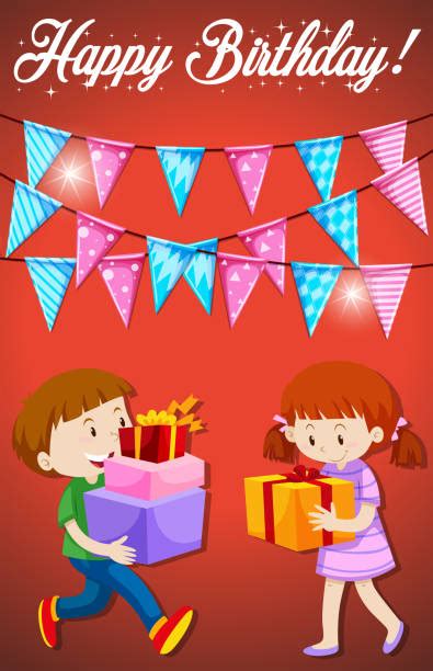 380+ Happy Birthday Clip Background Illustrations, Royalty-Free Vector ...