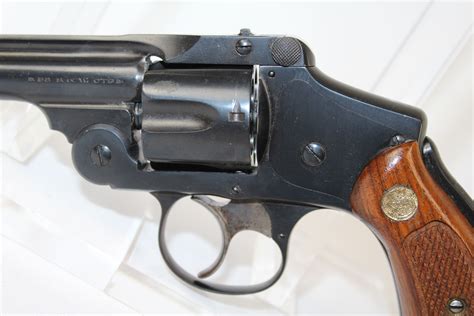 Smith & Wesson .38 Safety Hammerless Revolver Antique Firearms 011 | Ancestry Guns