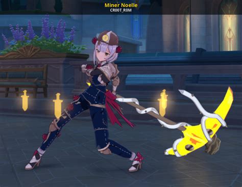 Miner Noelle Mod For Genshin Impact Gi Mods