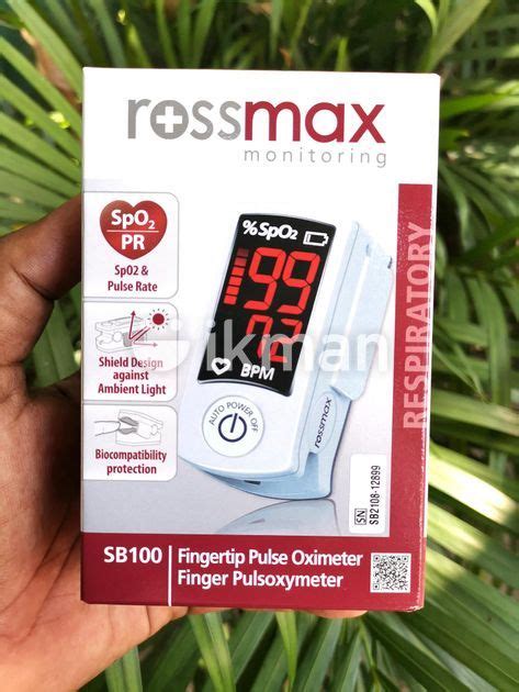 Puls Oximeter Fingertip Rossmax Swiss Brand In Colombo Ikman