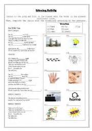 Song Complicated Avril Lavigne ESL Worksheet By Cyn