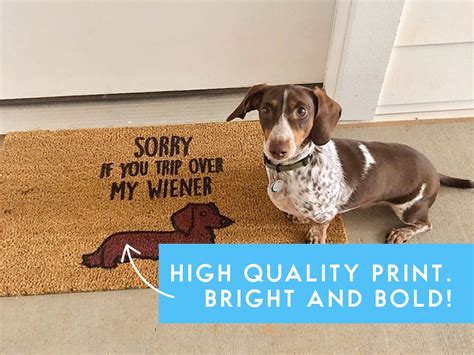 We Hope You Like Dog Hair Dog Lover Welcome Doormat Etsy