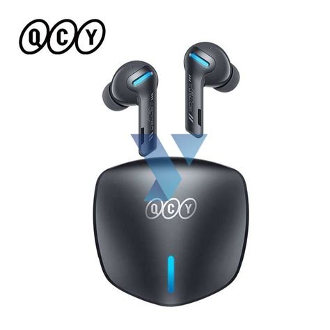 Jual Qcy Tws Gaming Bluetooth Earphone With Charging Case Qcy G Al