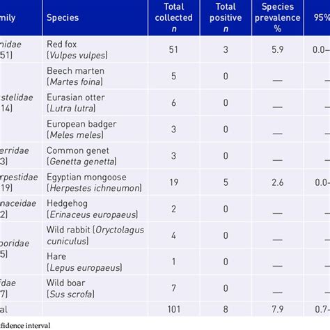 Detection Of Dermatophytes By Taxonomic Families And Species For Wild Download Scientific