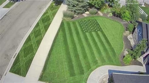 Idaho Man Mows American Flag Into Lawn Ktvb