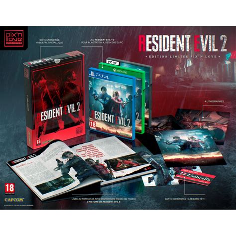 Resident Evil 2 Edition Limitée Xbox One Pix N Love Editions