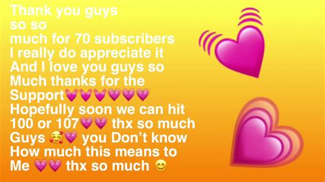 Thank You Guys So Much 💗 Youtube