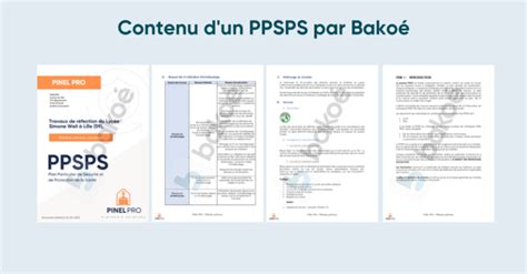 PPSPS chantier Guide et rédaction du document