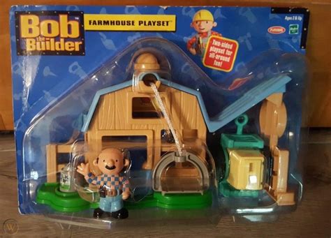 New 2001 Bob The Builder Farmhouse Playset Hasbro Playskool 61526046