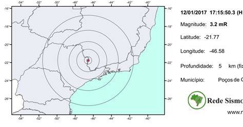 Cprm Servi O Geol Gico Do Brasil Rede De Sismologia Detecta Tremor