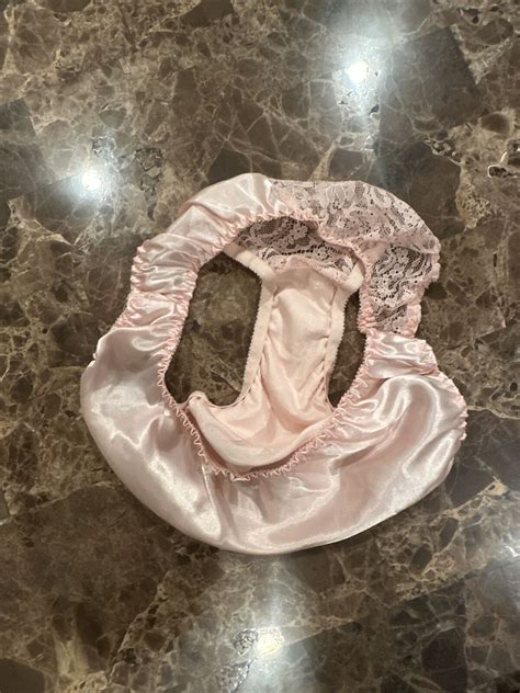 NWOT VTG 80s 90s Delicates Shiny Satin Bikini String Gem