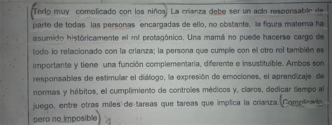 Ayudaaa Porfaa ¿cuales Son Los Enunciados Oracionales Y No Oracionales En Este Texto ¿cuantos