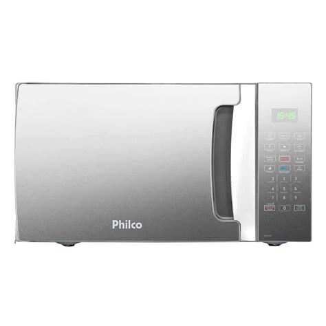 Micro Ondas Philco Pmo30es Porta Espelhada 28l 1400w Carrefour Carrefour