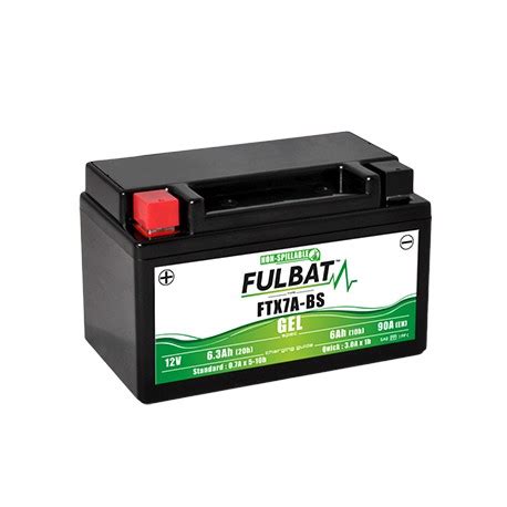 Batterie Moto FTX7A BS FULBAT GEL 12V 6 3Ah