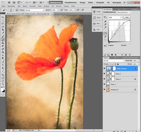 Howto Mit Photoshop Texturen Einf Gen Christian Kraus Photography