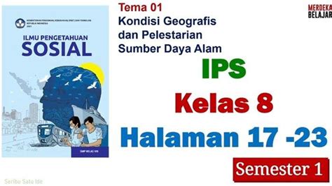 Kunci Jawaban Soal Ips Kelas 8 Smp Halaman 17 18 Semester 1 Kurikulum