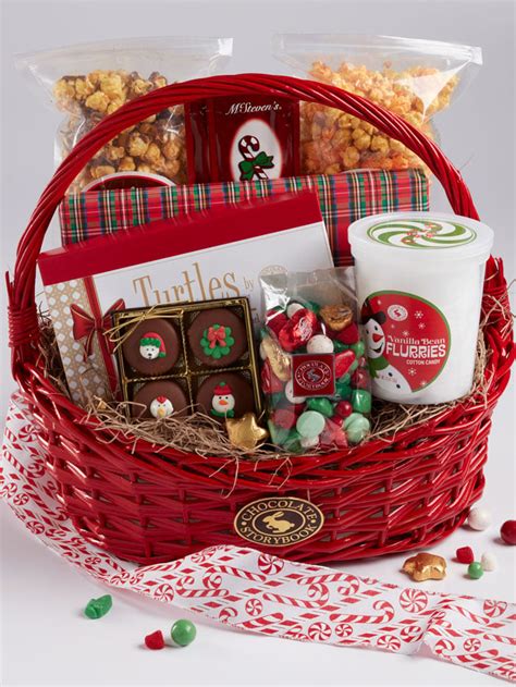 Holiday Cheer Basket - Custom, Handmade Chocolates & Gifts by Chocolate ...