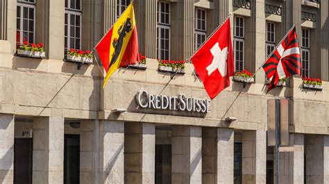 On The Brink Of A New Trend Credit Suisse Receives Billion Swiss