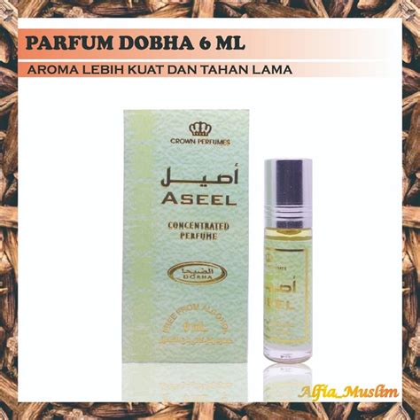 Jual Parfum Aseel Non Al Kohol Dobha 6 ML Roll On Shopee Indonesia