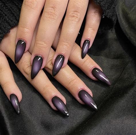 Goth Nails Edgy Nails Grunge Nails Stylish Nails Art Funky Nails