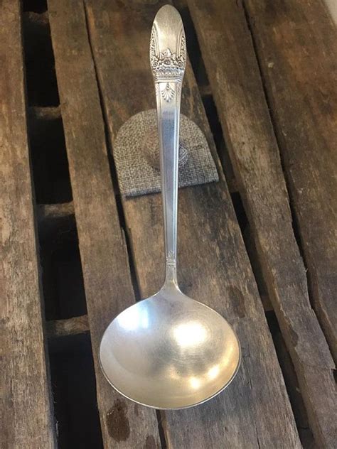 1847 Rogers Bros Silver Ladle First Love Etsy Ladle First Love