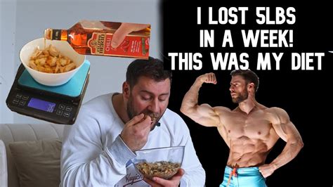 Week 2 Of The Cut What I Eat To Get Shredded YouTube