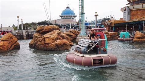 Riding Aquatopia At Disneysea In Tokyo Youtube