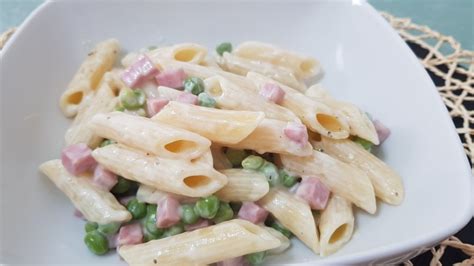 Pasta Piselli E Prosciutto Gustosa E Cremosa Cucinare It