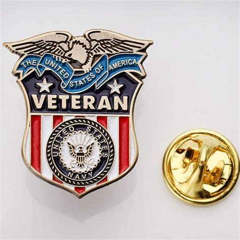 United States Navy Veteran Challenge Coin Etsy