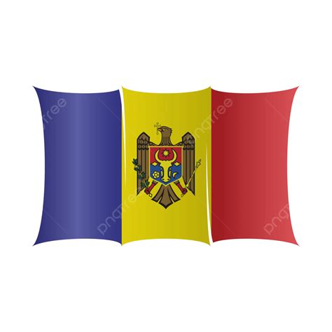 Moldova Flag Vector, Moldova, Flag, Moldova Flag Shinning PNG and ...